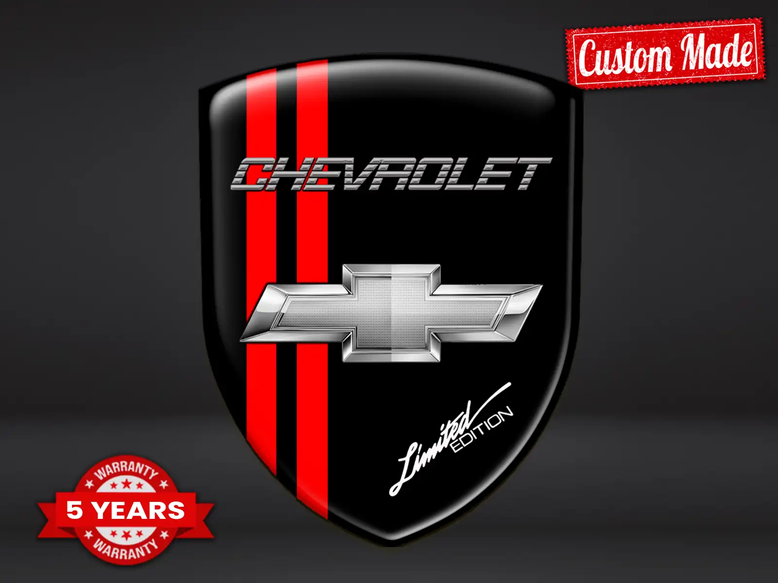 Chevrolet Pegatinas Auto Resistentes Universales Alta Calidad X